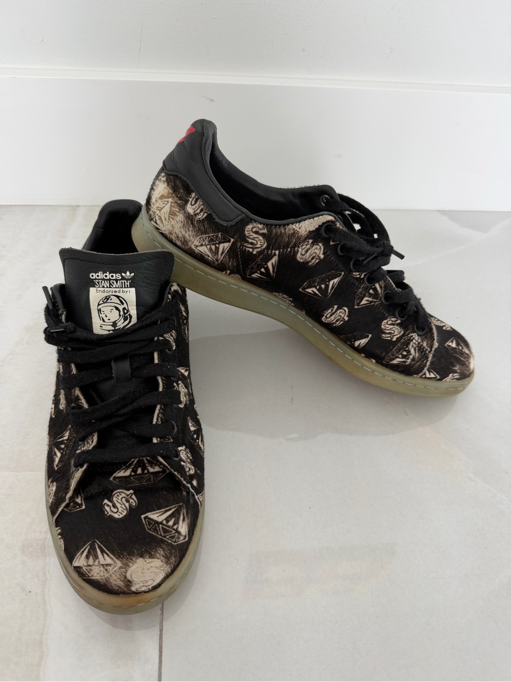 Adidas Stan Smith Pharrell Williams x Billionaire Boys Club "Ponyhair" Sneakers